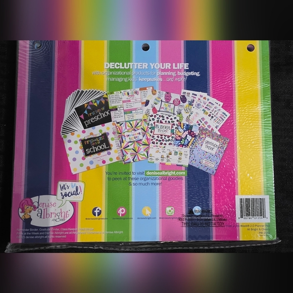 Colorful Weekly Planner Pad - Picture 3 of 3